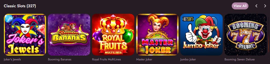 Play three hundred twenty seven classic slots